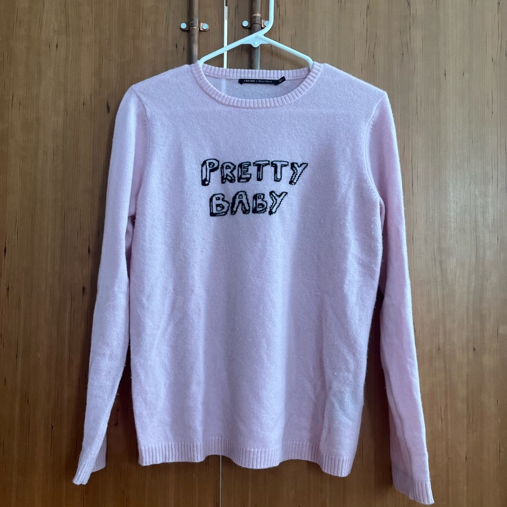 Bella Freud x J brand collab “Pretty Baby” sweater - Picture 3 of 7